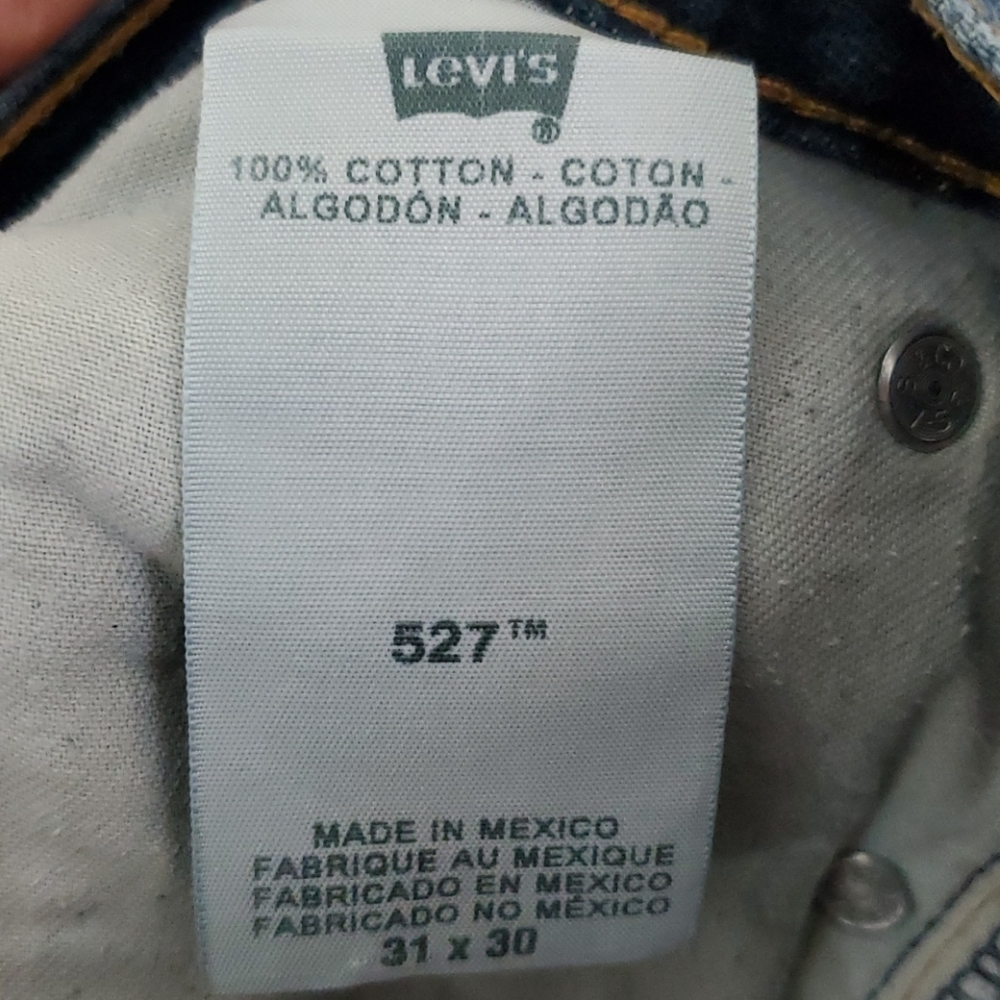 Levi's 527 Faded Boot Cut Jeans 31 - Picture 9 of 11
